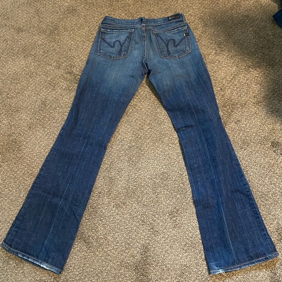 Womens Citizens of humanity low rise boot cut jeans - Picture 9 of 11